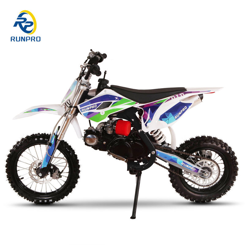 125cc Off-road Motociclette 4 tempi E-start Dirt Bike con motore raffreddato ad aria da 110cc