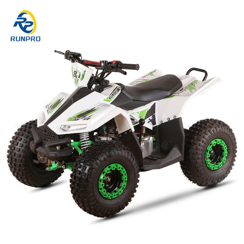 540MM Altezza del sedile Sporty ATV Quad Bike 70CC 110CC Motori a gas 2WD 12V Modelli di tensione